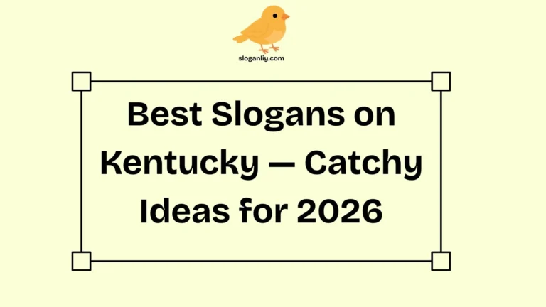 Best Slogans on Kentucky — Catchy Ideas for 2026