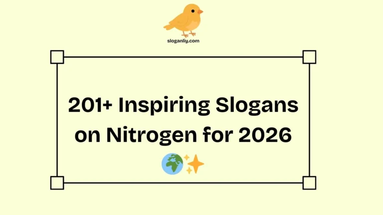 Inspiring Slogans on Nitrogen for 2026