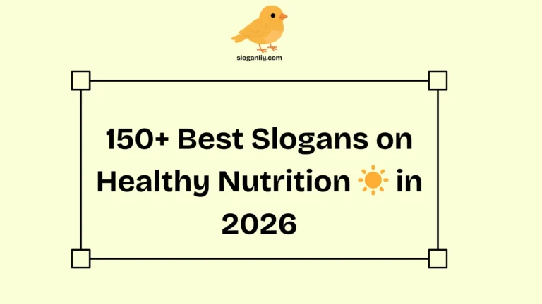 Best Slogans on Healthy Nutrition in 2026