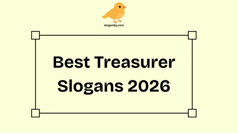 Best Treasurer Slogans 2026