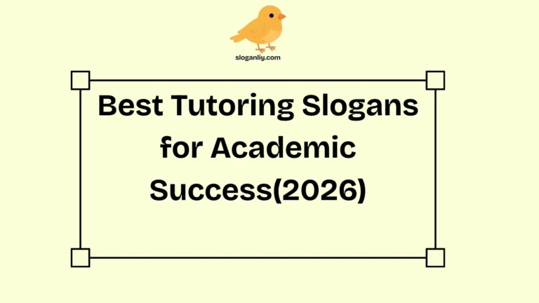 Best Tutoring Slogans for Academic Success(2026)