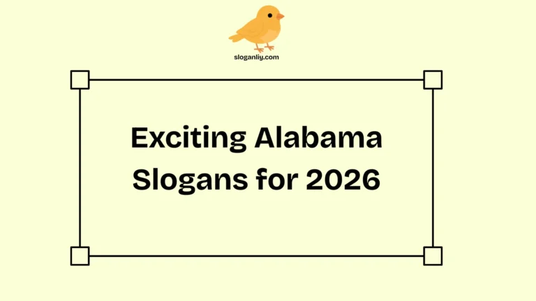 Exciting Alabama Slogans for 2026
