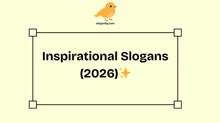 Inspirational Slogans