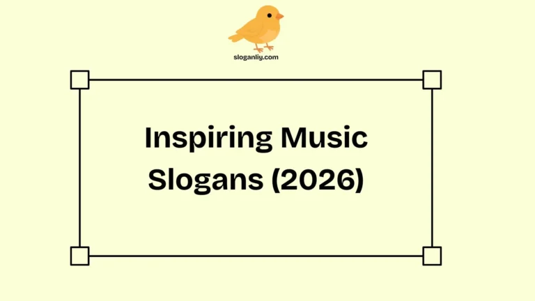 Inspiring Music Slogans (2026)