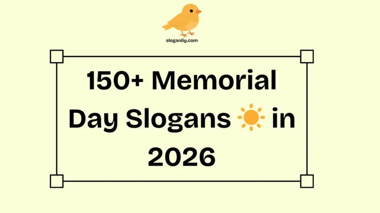 Memorial Day Slogans