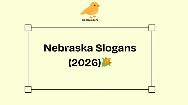 Nebraska Slogans (2026)