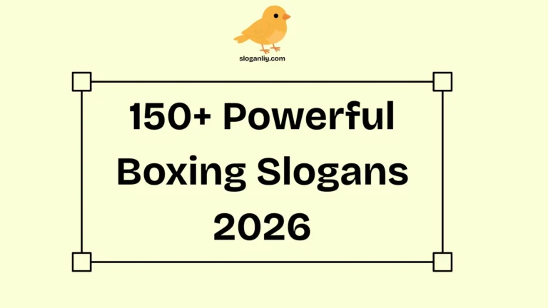 150+ Powerful Boxing Slogans 2026
