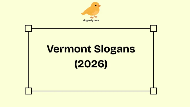 Vermont Slogans (2026)