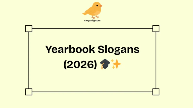 Yearbook Slogans