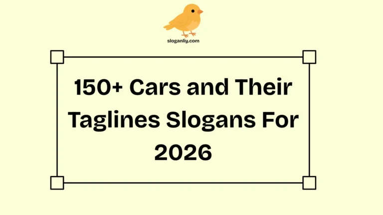 Cars and Their Taglines Slogans