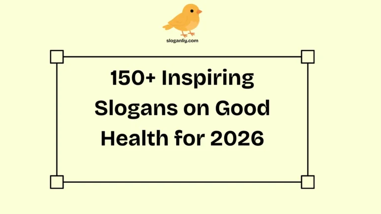 Inspiring Slogans on Good Health