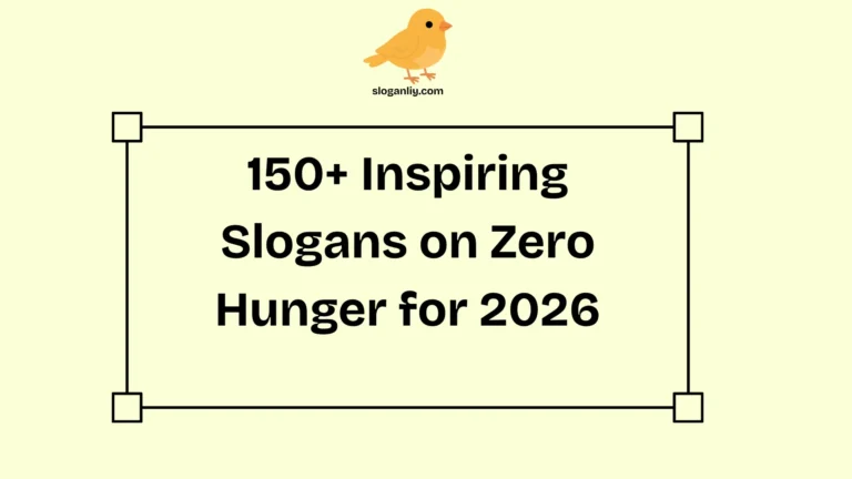 Inspiring Slogans on Zero Hunger