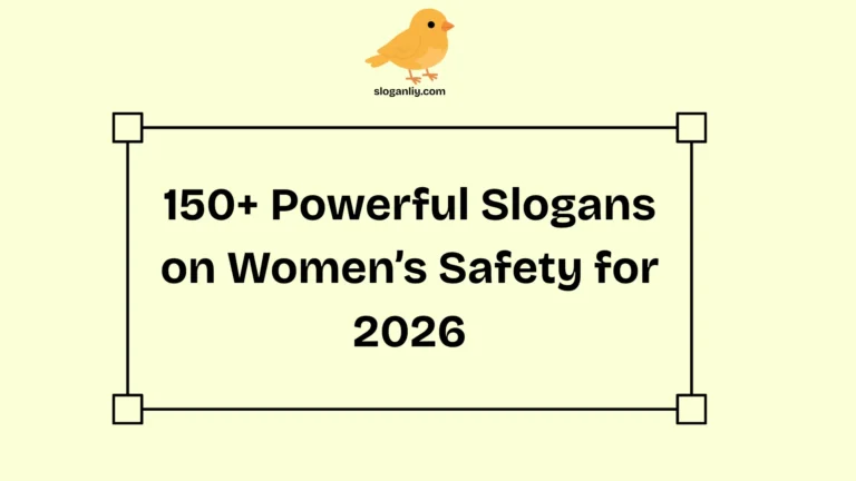 Powerful Slogans on Women’s Safety