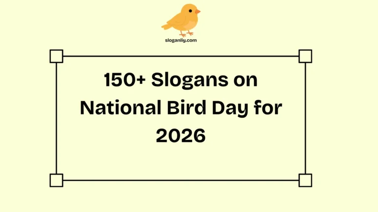 Slogans on National Bird Day