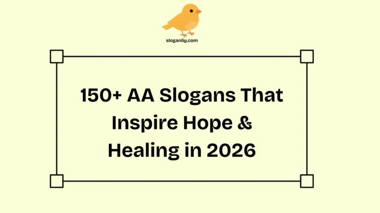 AA Slogans That Inspire Hope and Healing