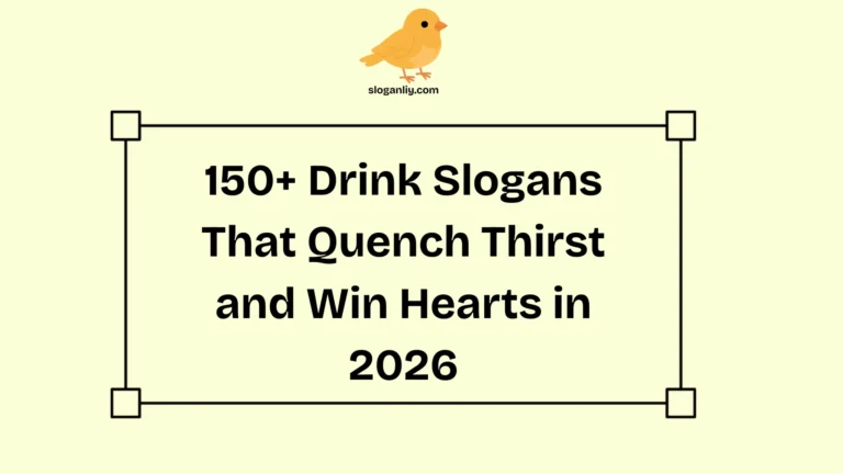 Drink Slogans That Quench Thirst