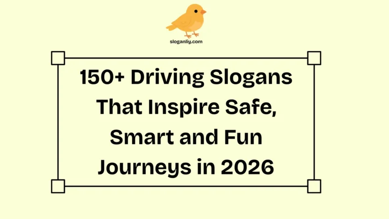 Driving Slogans That Inspire Safe, Smart and Fun Journeys