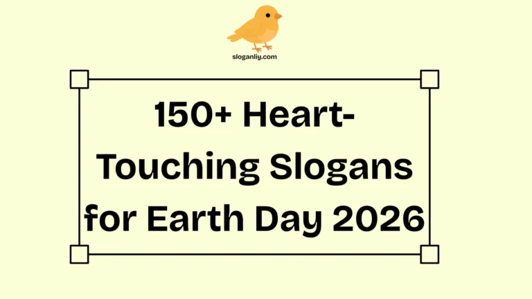 Heart-Touching Slogans for Earth Day
