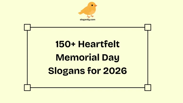 Heartfelt Memorial Day Slogans