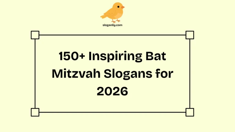 Inspiring Bat Mitzvah Slogans