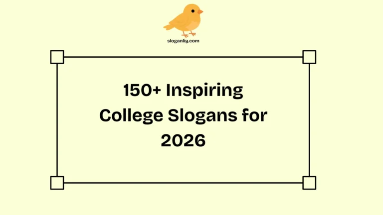 Inspiring College Slogans