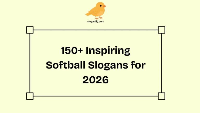 Inspiring Softball Slogans