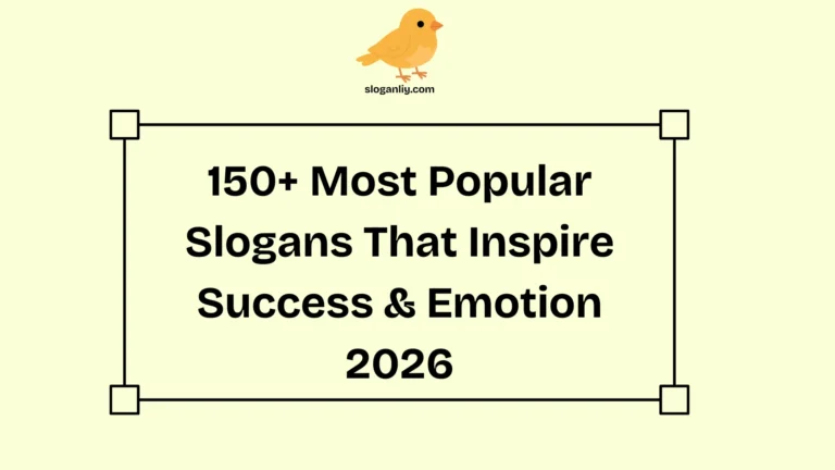 Most Popular Slogans That Inspire Success & Emotion