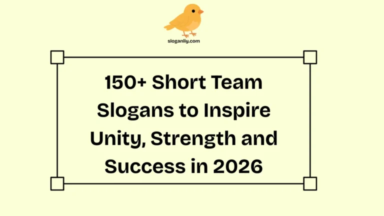 Short Team Slogans to Inspire Unity