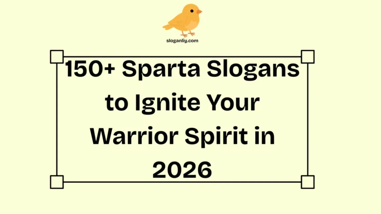 Sparta Slogans to Ignite Your Warrior Spirit